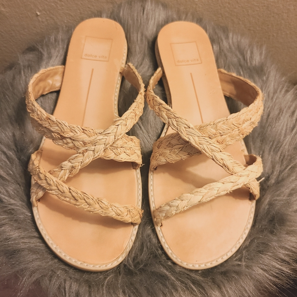 Dolce Vita Braided Sandals Size 8.5